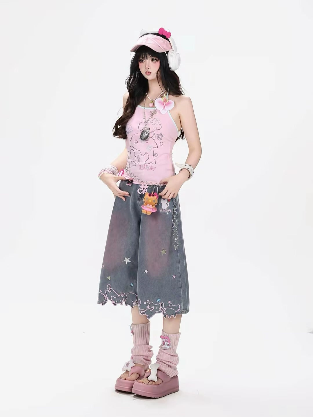 Kitty Star Pants