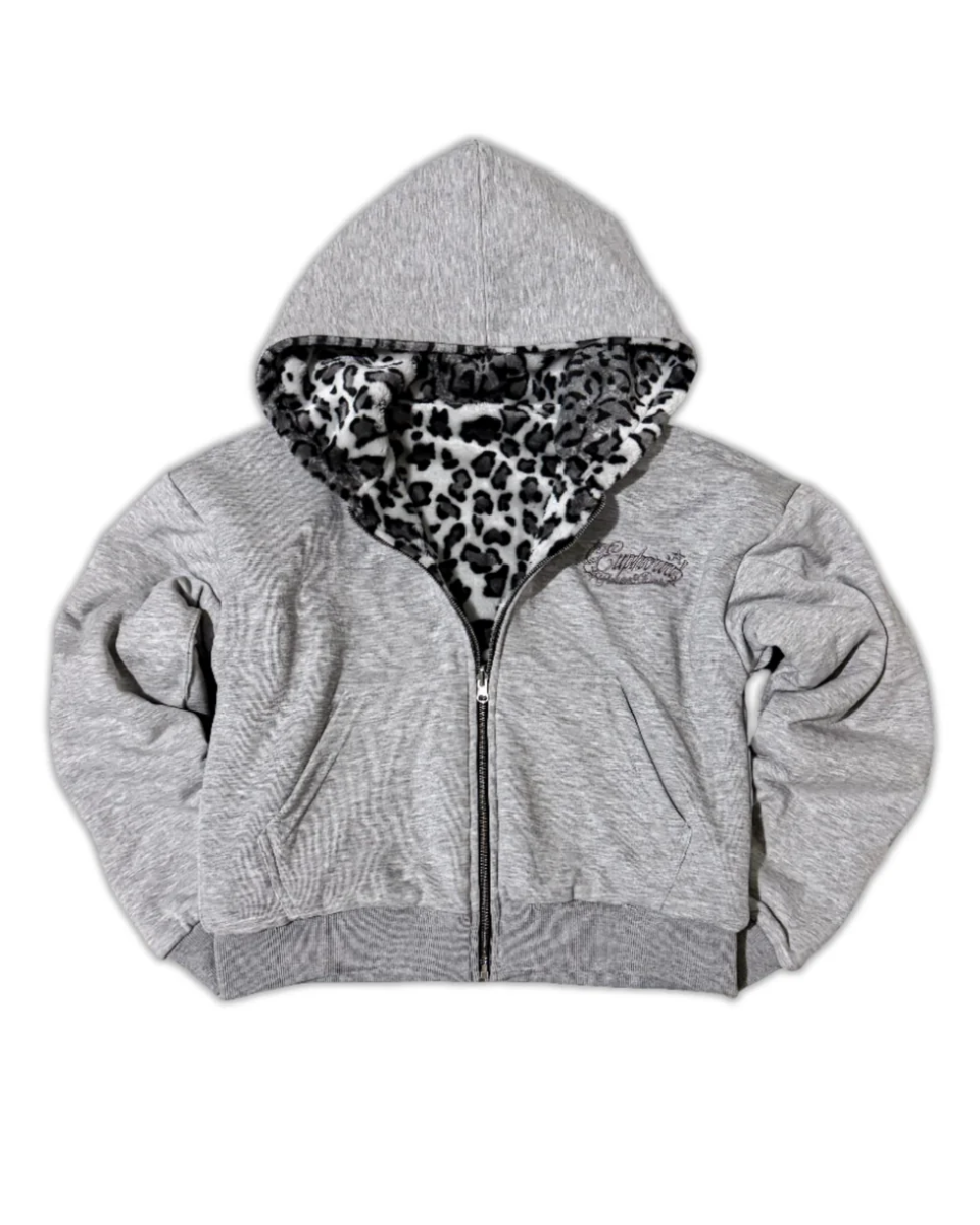 Snow Leopard Zipup