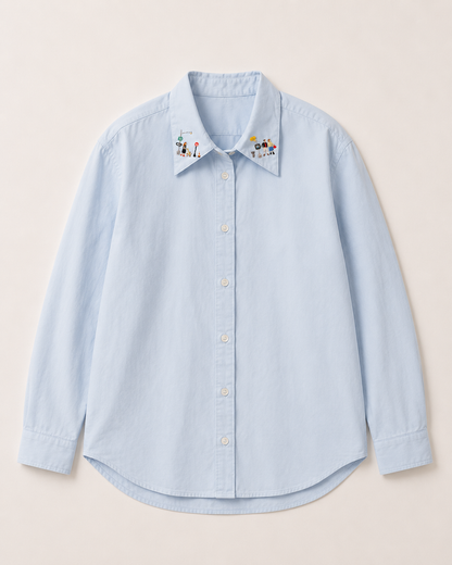 Stitched Stories Button Up