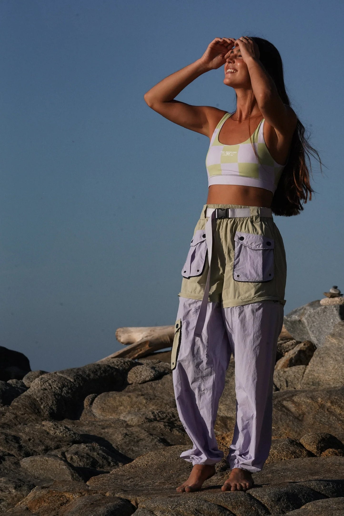 Baggy Zip-Off Pants