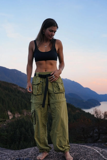Baggy Zip-Off Pants