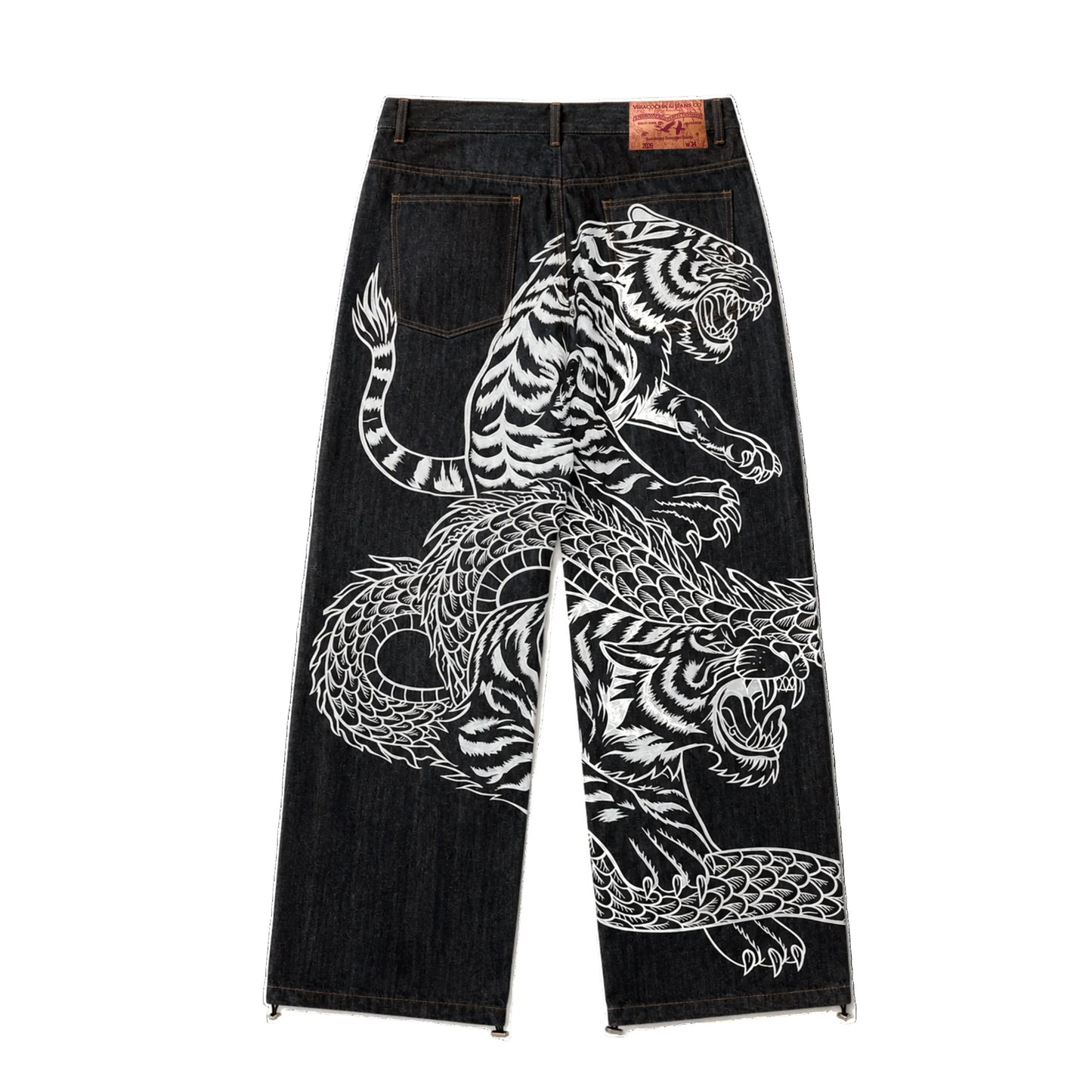 Tiger Graphic Denim