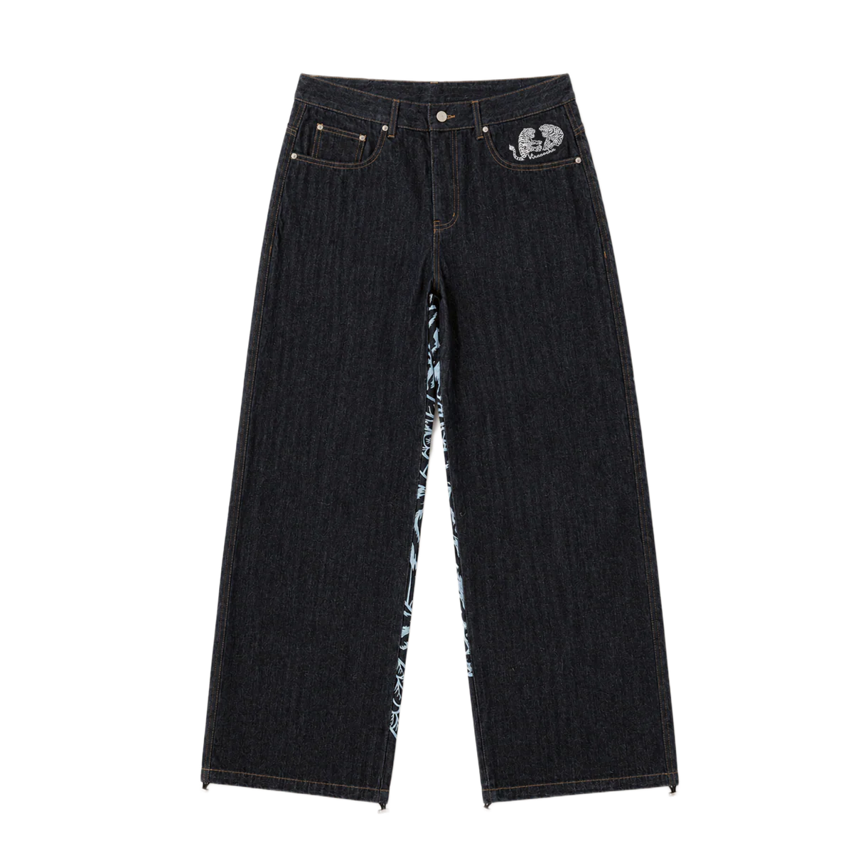 Tiger Graphic Denim