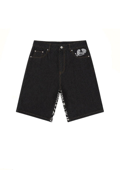 Tiger Graphic Denim