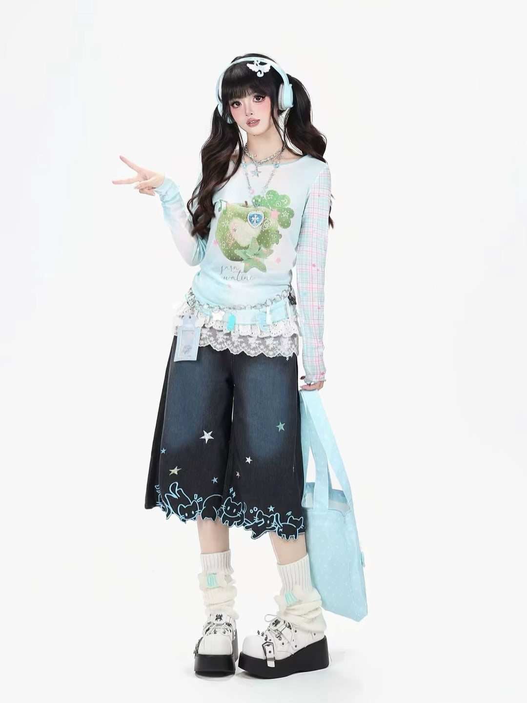 Kitty Star Pants