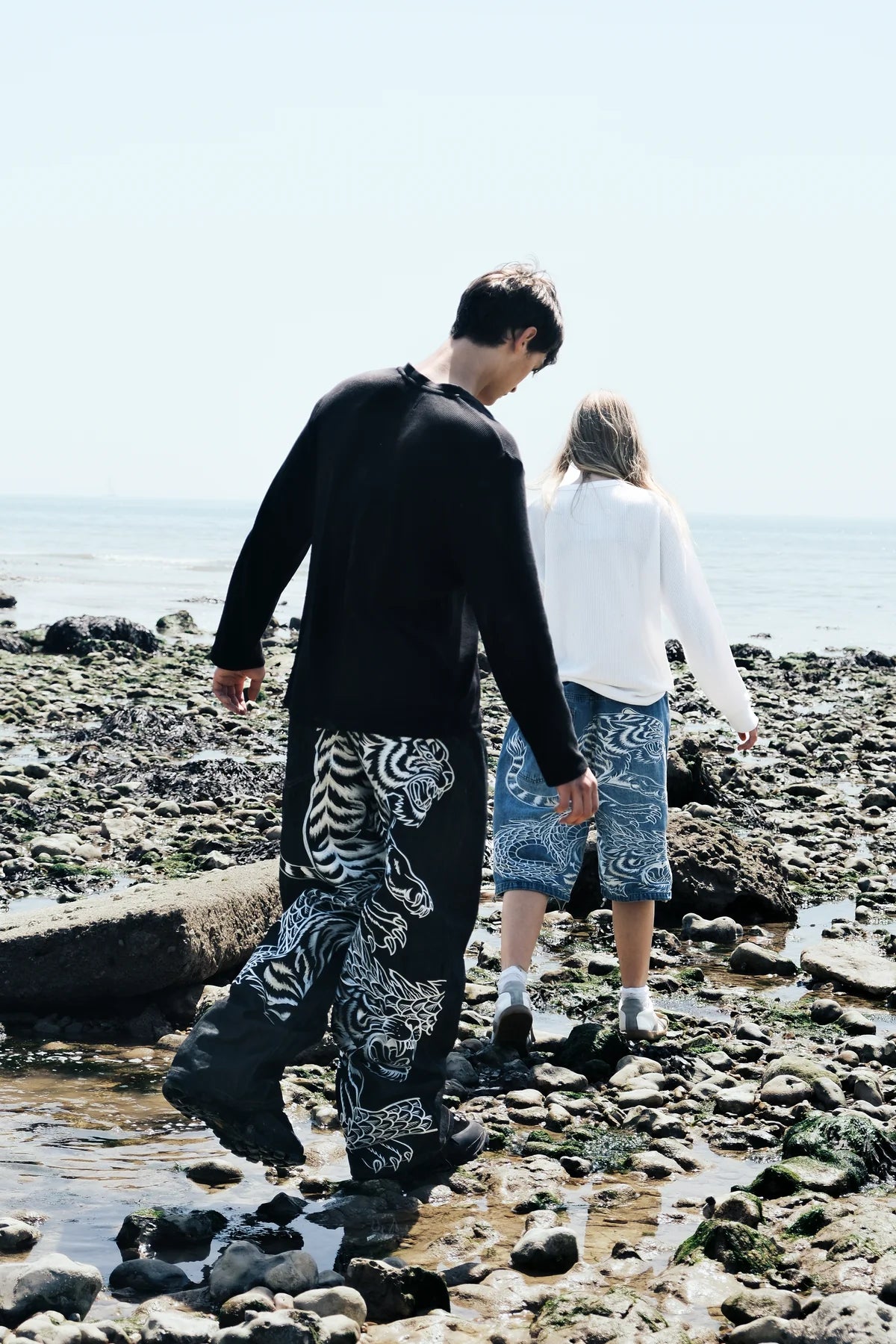 Tiger Graphic Denim