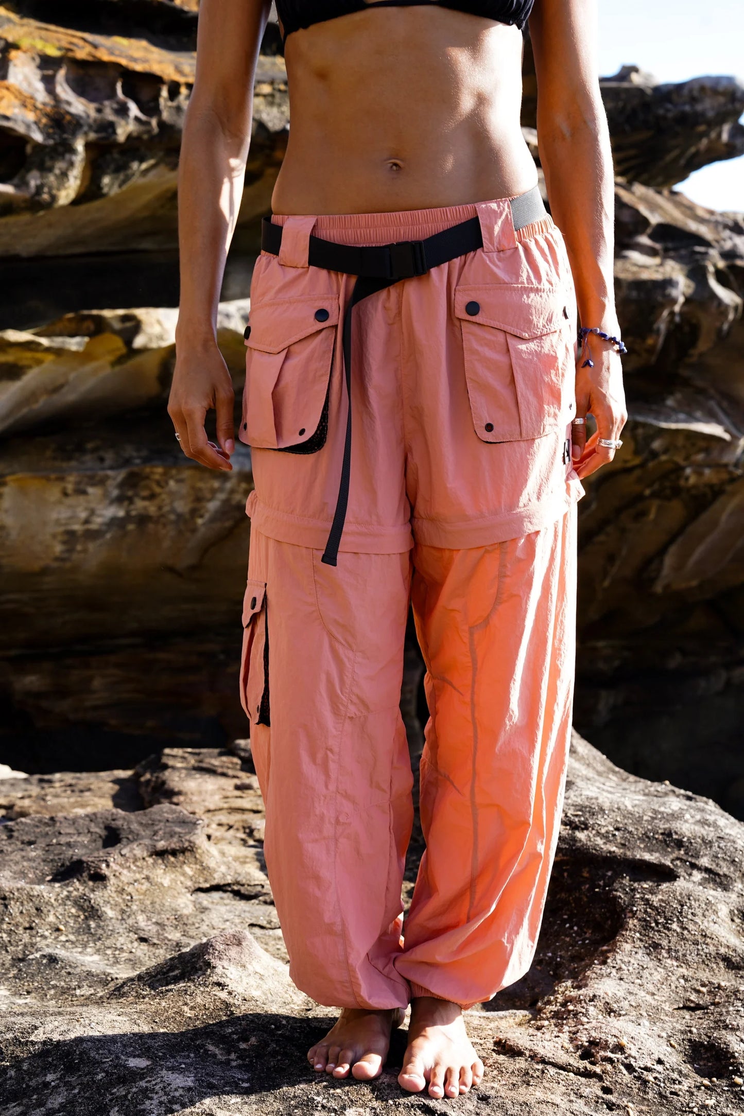 Baggy Zip-Off Pants