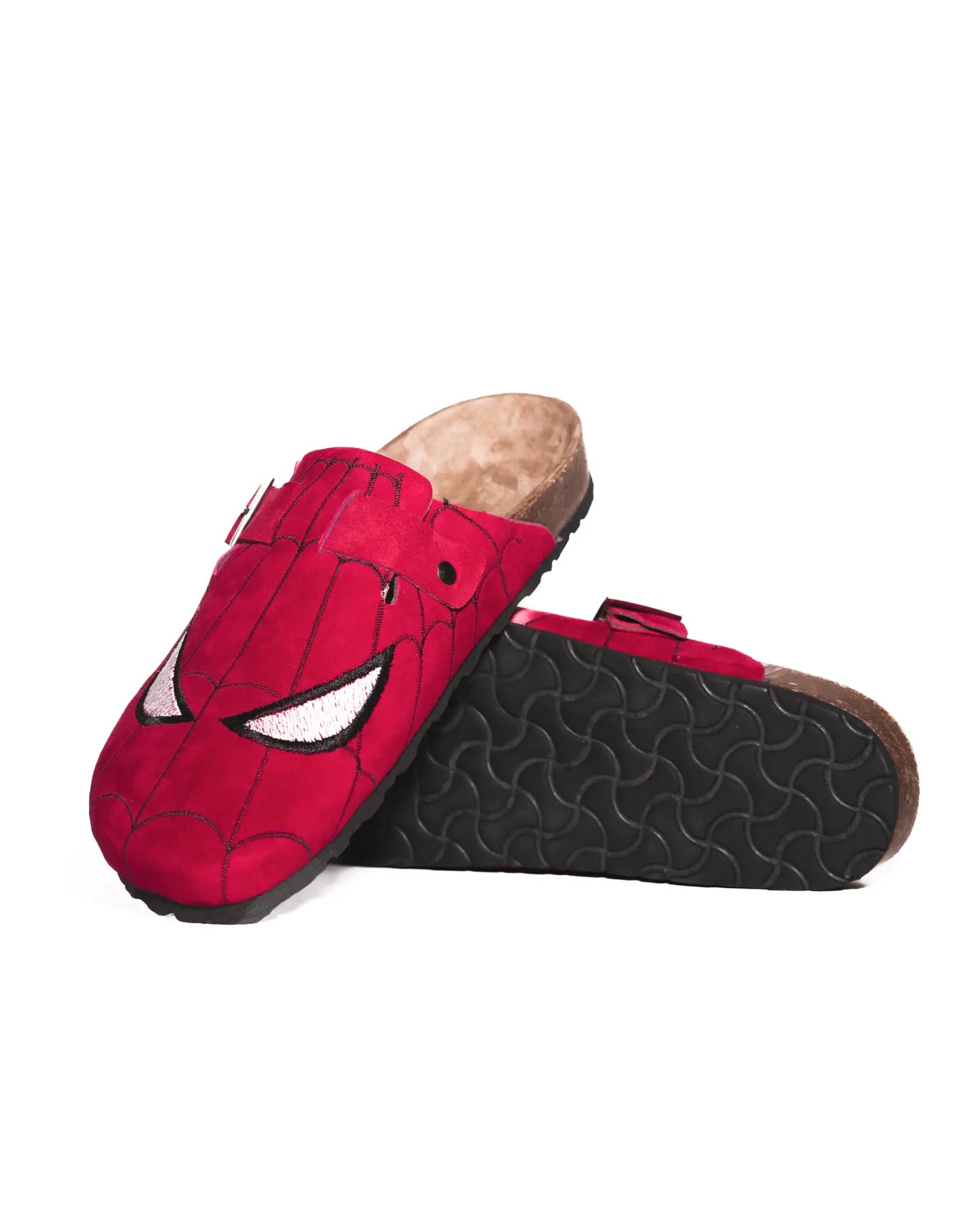 Retro Spidey Buckle Clogs